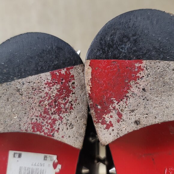 Christian Louboutin Studded Flat Boots Knee Black Shoes MENEBOOT IT 37 US 6.5-7 - Picture 13 of 14